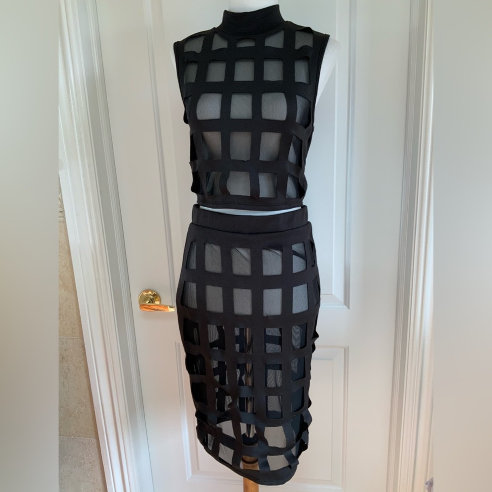 Women Body-con Style skirt  set